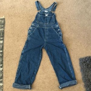 Calvin Klein Medium Wash Overalls Size Med